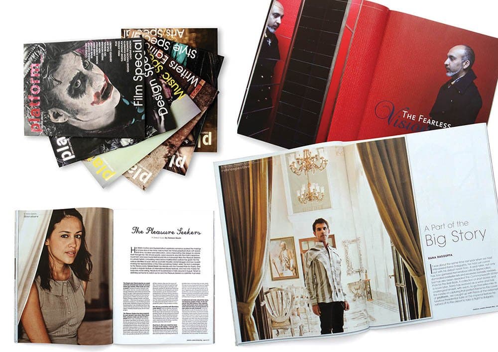 Platform Magazine -  Layout design