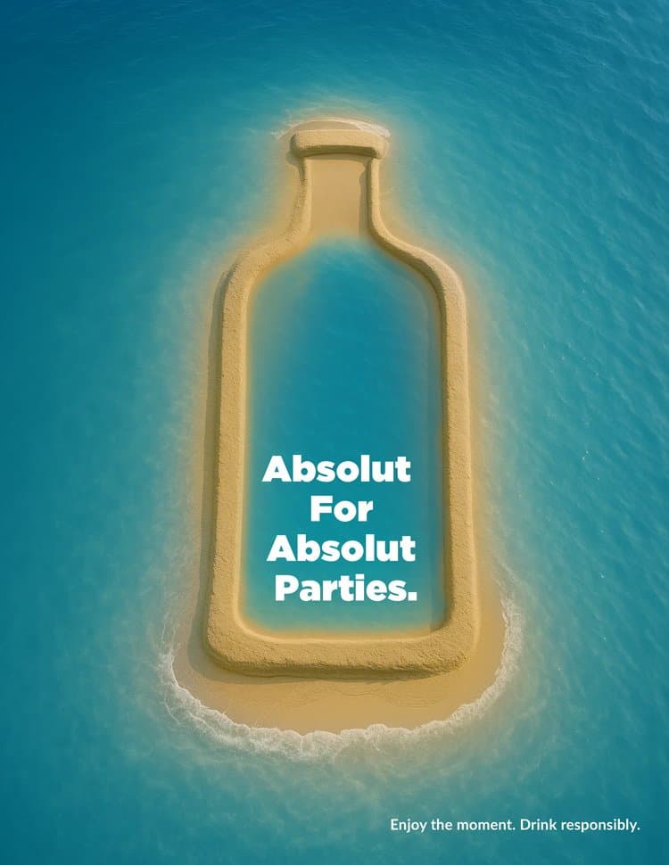Absolut vodka - poster