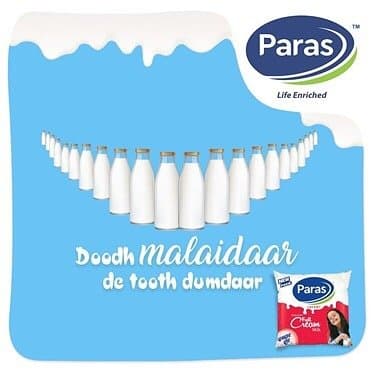 Paras- Milk - social media